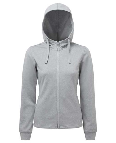 TriDri TD498 Womens Spun Dyed Full-Zip Hooded Sweatshirt