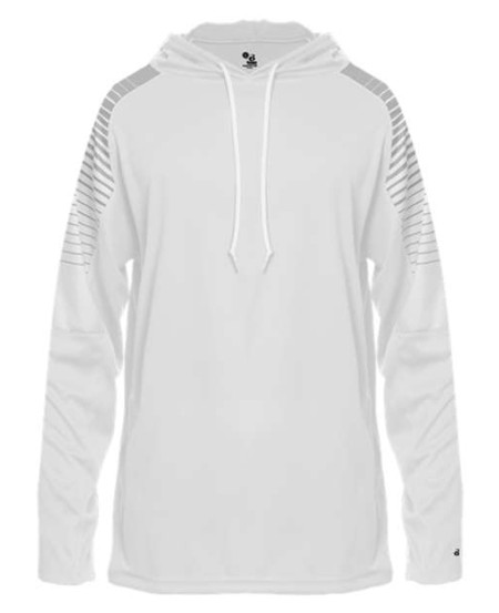 Badger Lineup Hooded Long Sleeve TShirt 4211 Hooded Long Sleeve Lineup TShirt