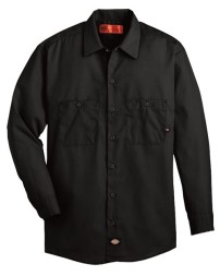 Dickies L535T Industrial Long Sleeve Work Shirt - Tall Sizes