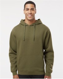 LAT 6926 Elevated Fleece Basic Hoodie