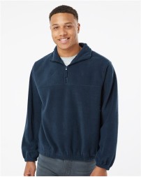 Burnside 3052 Polar Fleece Quarter-Zip Pullover