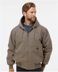 DRI DUCK 5020T Cheyenne Boulder Cloth™ Hooded Jacket with Tricot Quilt Lining Tall Sizes