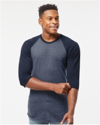 Tultex 245 Fine Jersey Raglan T-Shirt