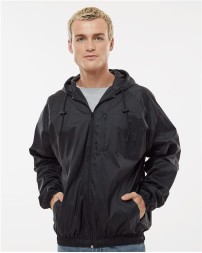 Burnside 9728 Mentor Hooded Coach's Jacket