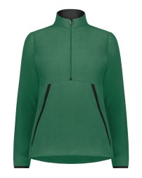 Augusta Sportswear 6857 Eco Revive™ Women's Polar Fleece Quarter-Zip Pullover