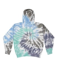 Colortone 8600 Tie-Dyed Cloud Fleece Hooded Sweatshirt