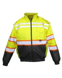 Kishigo JS156 Economy Contrast Class 3 Bomber Jacket