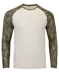 Paragon 236 Jackson Mossy Oak Colorblocked Long Sleeve T-Shirt
