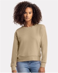 Next Level 9084 Women's Laguna Sueded Sweatshirt