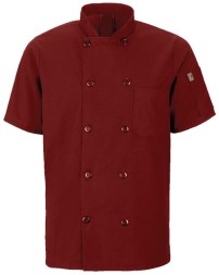 Chef Designs 046X Mimix™ Short Sleeve Chef Coat with OilBlok