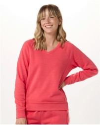 Boxercraft BW5402 Women's Travel V-Neck Pullover