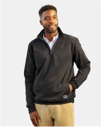 Nautica N17176 Anchor Fleece Quarter-Zip Sweatshirt