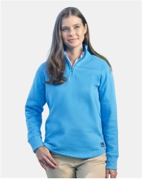 Nautica N17397 Women's Anchor Fleece Quarter-Zip Sweatshirt