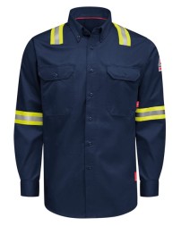 Bulwark QS26EVH Nomex® Comfort Enhanced-Vis Woven Long Sleeve Shirt