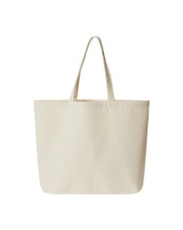 OAD OAD108R Jumbo Recycled Midweight Gusseted Canvas Tote