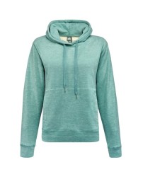 J. America 8742 Women's Electric Fleece Hooded Sweatshirt