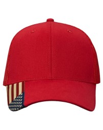Kati AM350M USA Flag Mesh Cap