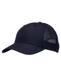 J. America TW5536 Flight Lasercut Mesh Trucker Cap