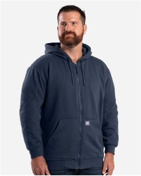 Berne Apparel SZ101T Men's Tall Heritage Thermal-Lined Full-Zip Hooded Sweatshirt