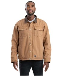Berne Apparel J58 Men's Vintage Washed Sherpa-Lined Work Jacket
