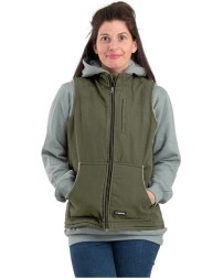 Berne Apparel WV15 Women's Sherpa-Lined Softstone Duck Vest
