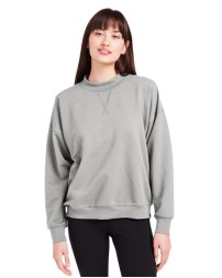 Glyder PDP6789 Women's Vintage Oversized Crew Pullover