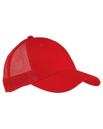 Big Accessories BX019 Twill Front Trucker Cap