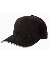 Big Accessories BX004 Brushed Twill Sandwich Cap