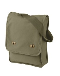 Authentic Pigment 1902 Pigment -Dyed Canvas Field Bag