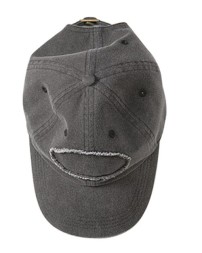 Authentic Pigment 1917 Pigment-Dyed Raw-Edge Patch Baseball Cap