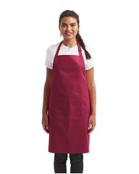 Artisan Collection by Reprime RP154 Recycled Bib Apron with Pocket