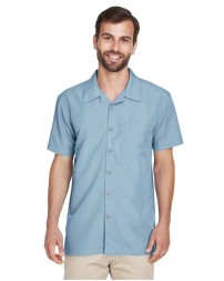 Harriton M560 Barbados Textured Camp Shirt