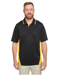 Harriton M386 Flash Snag Protection Plus IL Colorblock Polo