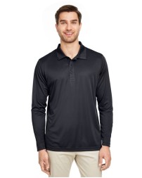 Team 365 TT51L Zone Performance Long Sleeve Polo