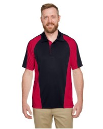 Harriton M385 Advantage Snag Protection Plus IL Colorblock Polo