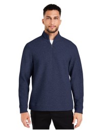 North End NE725 Spirit Textured Quarter-Zip Pullover
