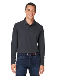 Harriton M208L Charge Snag and Soil Protect Long Sleeve Polo