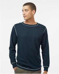 J. America 8238 Vintage Thermal Long Sleeve T-Shirt