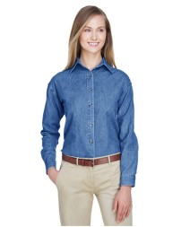 UltraClub 8966 Women's Cypress Denim
