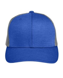 Team 365 TT802Y Youth Zone Sonic Heather Trucker Cap