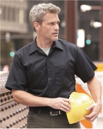 Red Kap SC40 Cotton Short Sleeve Uniform Shirt