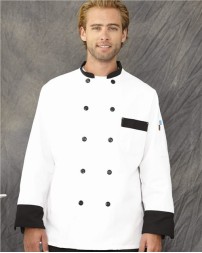 Chef Designs KT74 Garnish Chef Coat