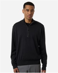 Devon Jones DG446 Men's New Classics Quarter-Zip Sweater