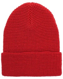 YP Classics 2501K Waffle Cuffed Knit Beanie