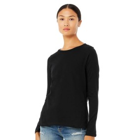BELLA + CANVAS 6450 Women’s Relaxed Jersey Long Sleeve Tee