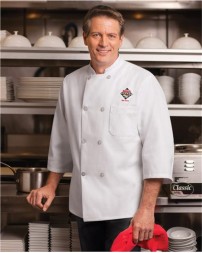 Chef Designs 0402 Three-Quarter Sleeve Chef Coat