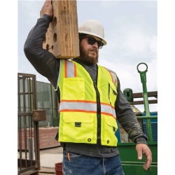 Kishigo 1513-1514 Premium Black Series® Heavy-Duty Vest
