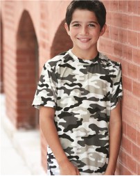 Badger 2181 Youth Camo T-Shirt