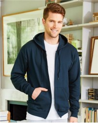 Hanes P180 Ecosmart® Full-Zip Hooded Sweatshirt
