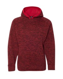 J. America 8610 Youth Cosmic Fleece Hooded Sweatshirt